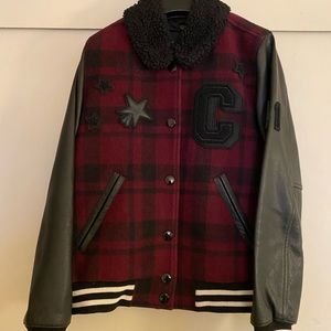Coach Plaid Varsity Jacket